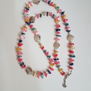 Multicolored Shell Necklace